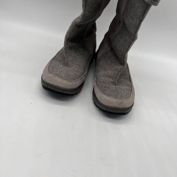 Lands End Toggle Pull On Boots Womens - Picture 3 of 10